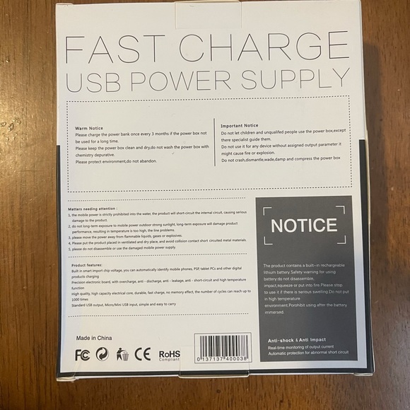 USB Compatible Power Bank for Digital Products - Picture 2 of 4